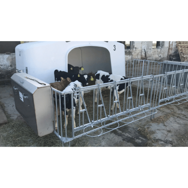 Vasikamaja CalfOTel XL-10 6-osalise aiaga