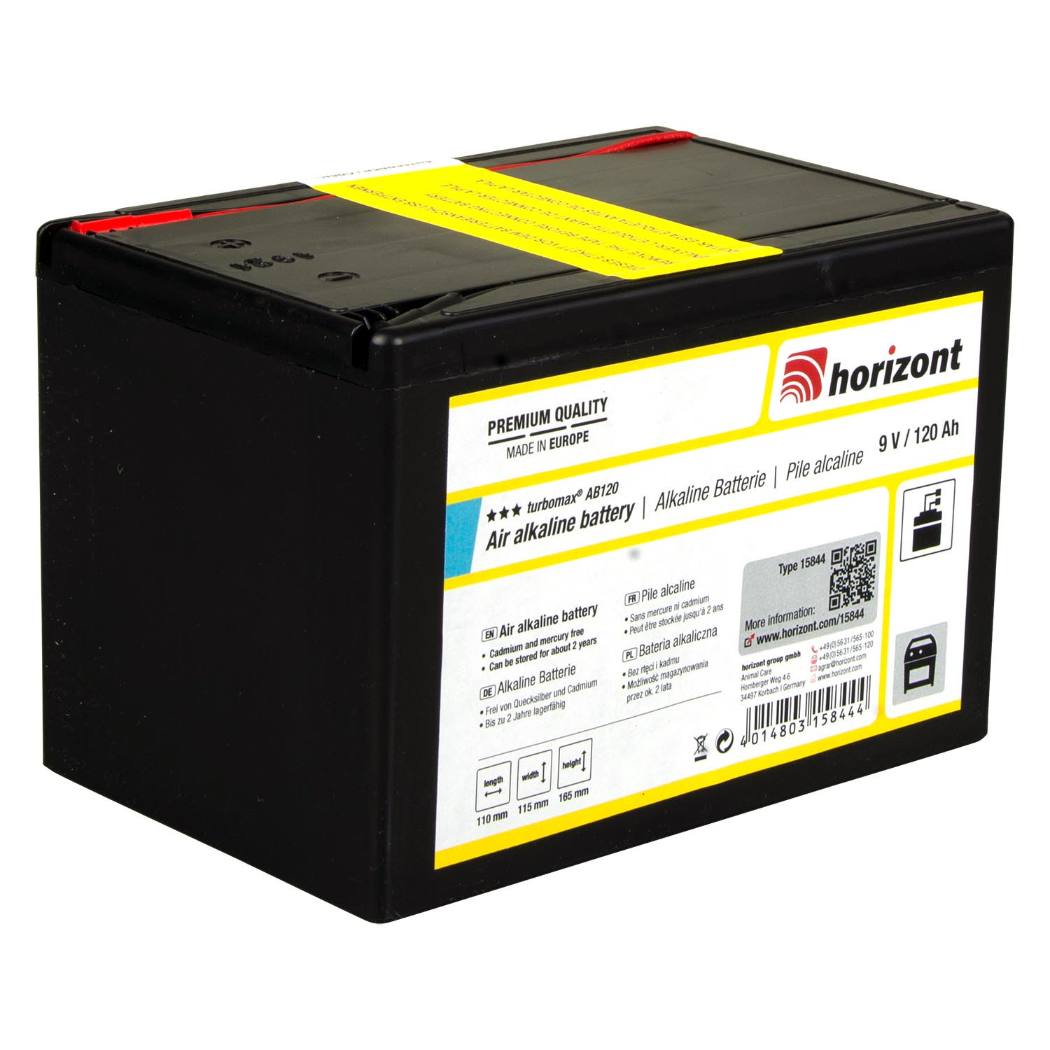 Horizont 9V/120Ah patarei