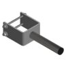 Söödalava reguleeritav klamber 140x140 mm postile