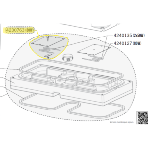 80w küttekeha komplekt 80 W kütteelement koos RV plaadi, pistiku ja kruvidega