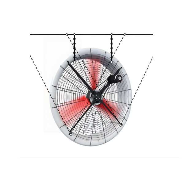 Ventilaator trossid Kinnituskomplekt Multifan AirBreeze ventilaatorile